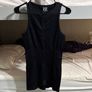Black Sleeveless Jumpsuit